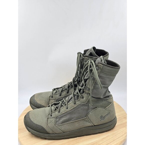DANNER TACHYON 8" 50132 Sage Nylon Tactical Combat Boots men sz 10.5 - Picture 2 of 7